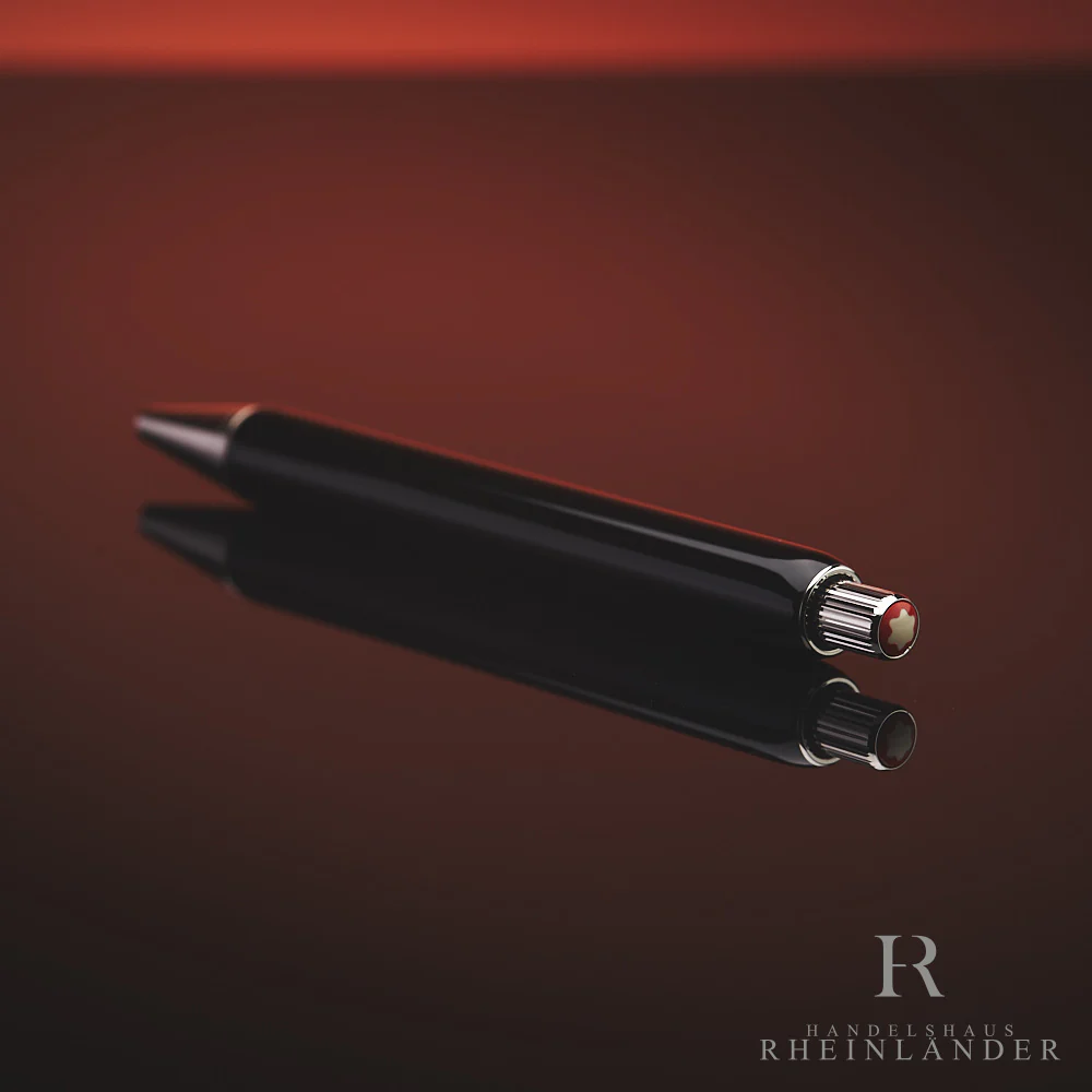 Montblanc Heritage Rouge et Noir Special Edition Baby Black Ballpoint Pen 127853 - Image 2