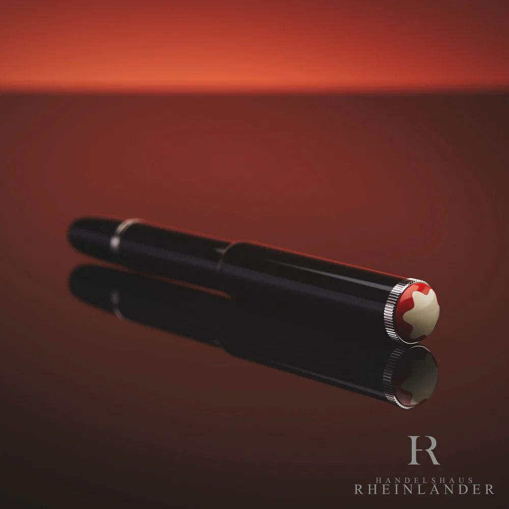 Montblanc Heritage Rouge et Noir Special Edition Baby Black Rollerball ID 127852 - Image 2