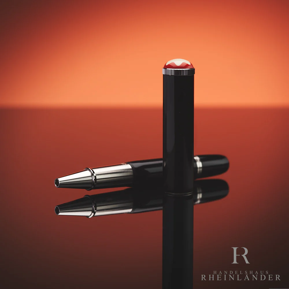 Montblanc Heritage Rouge et Noir Special Edition Baby Black Rollerball ID 127852 - Image 4