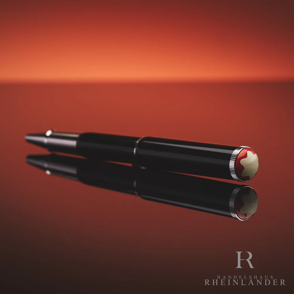 Montblanc Heritage Rouge et Noir Special Edition Baby Black Rollerball ID 127852 - Image 5