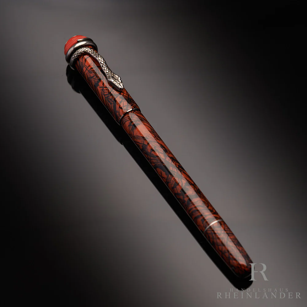 Montblanc Heritage Rouge et Noir Serpent Special Edition Rollerball 119853 OVP