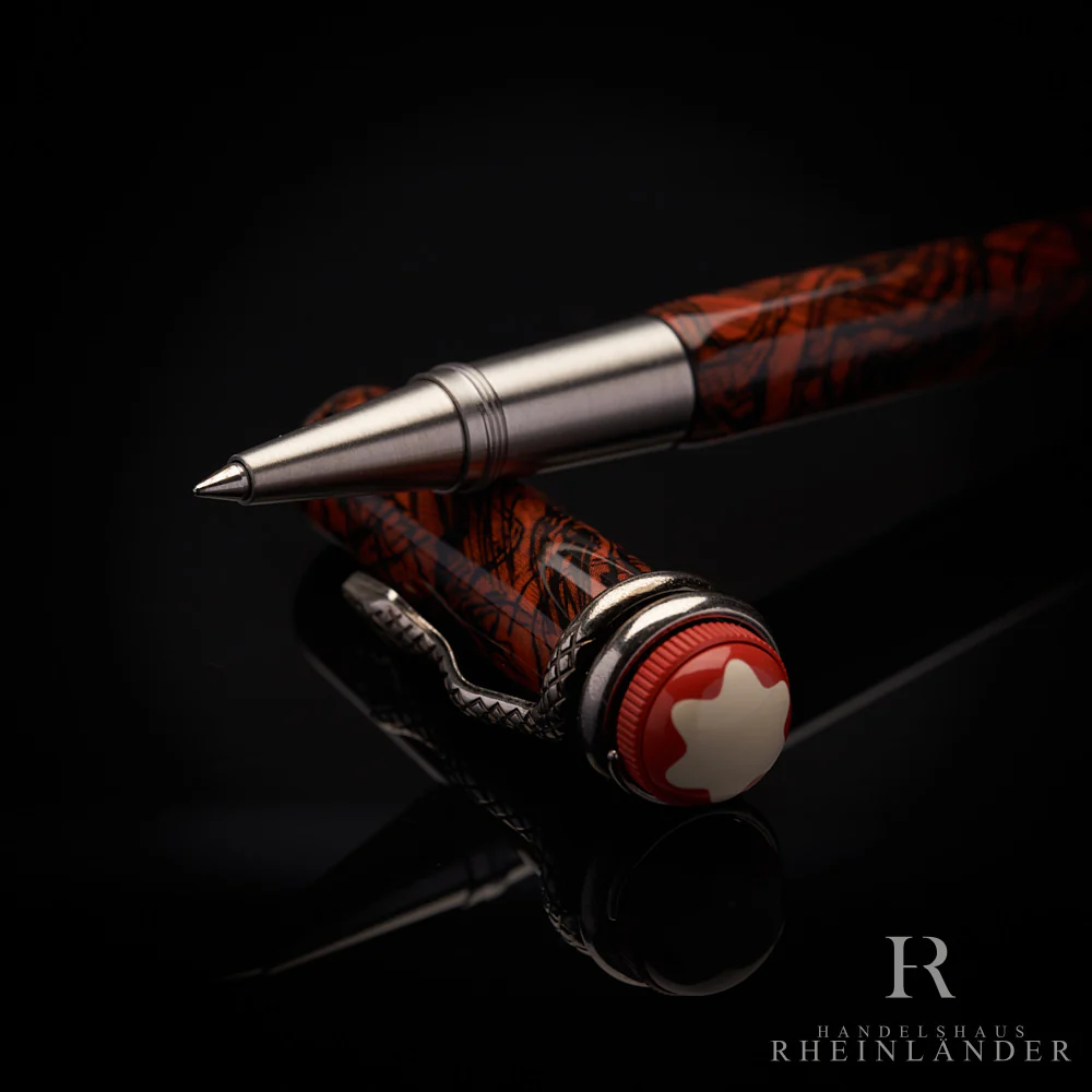 Montblanc Heritage Rouge et Noir Serpent Special Edition Rollerball 119853 OVP - Image 5