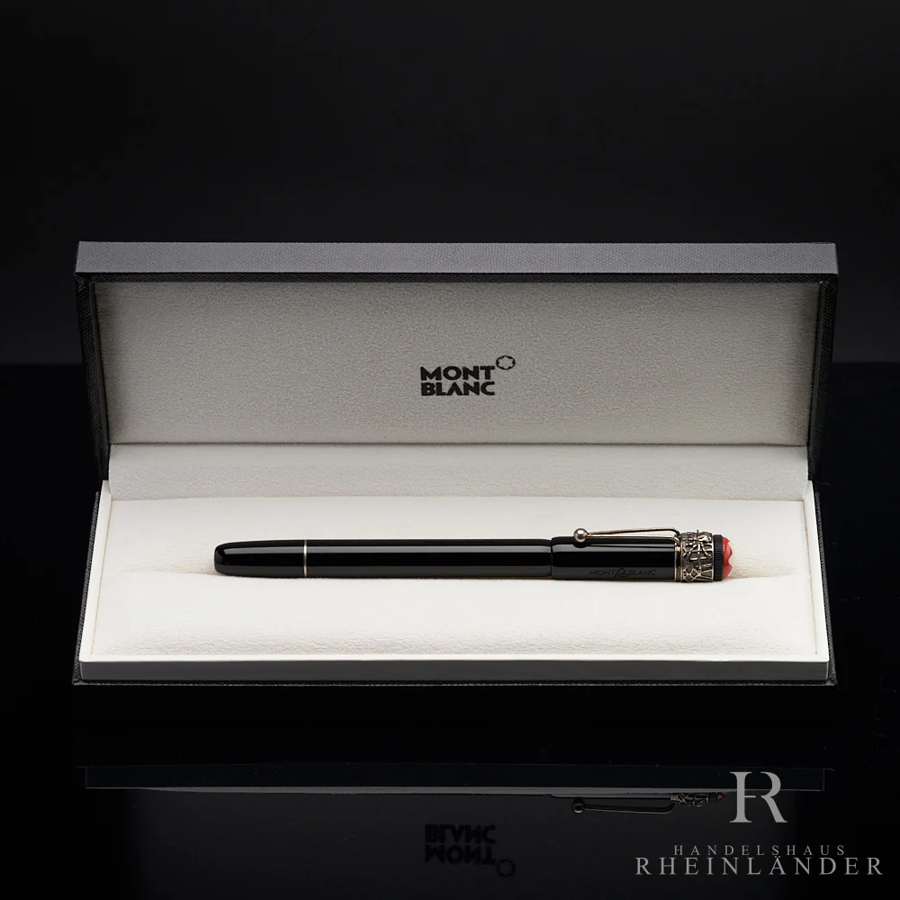 Montblanc Heritage Rouge et Noir Spider Metamorphosis Fountain Pen ID 117846 OVP
