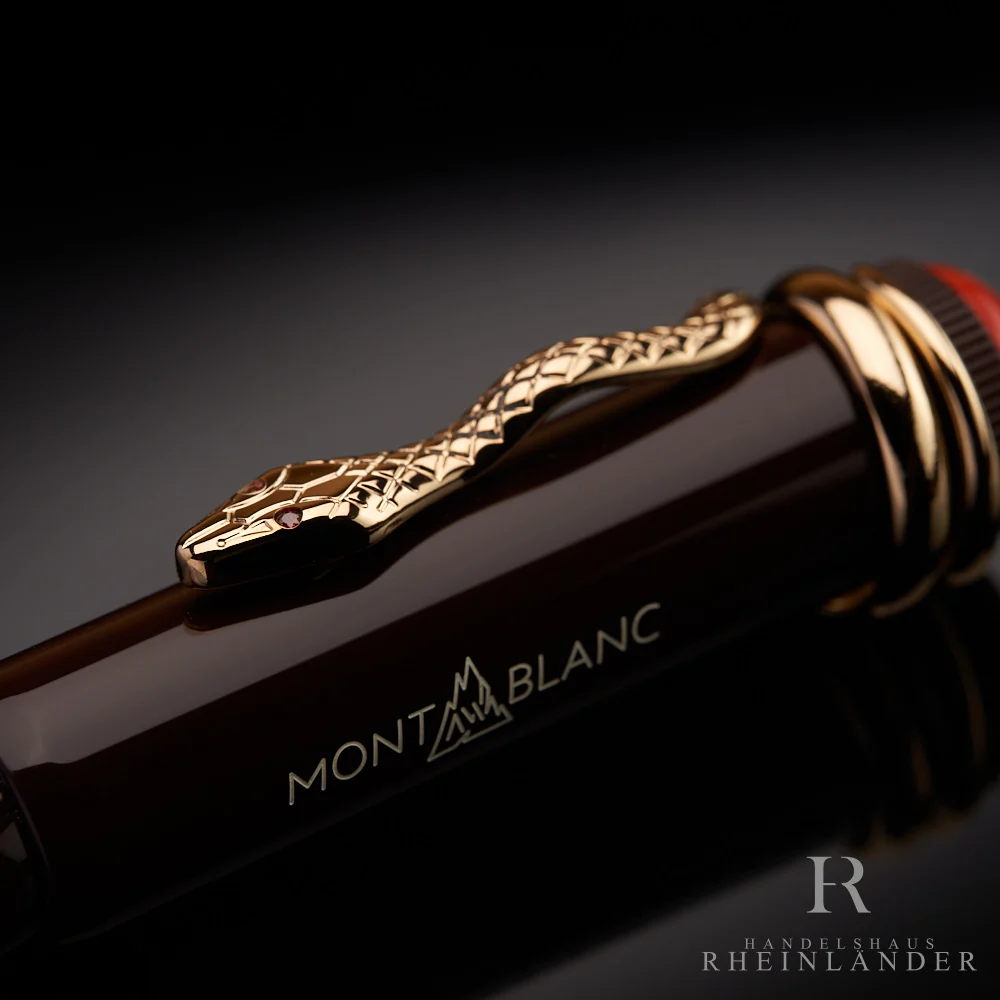 Montblanc Heritage Collection Rouge et Noir Tropic Brown Füller ID 116541 OVP - Image 4
