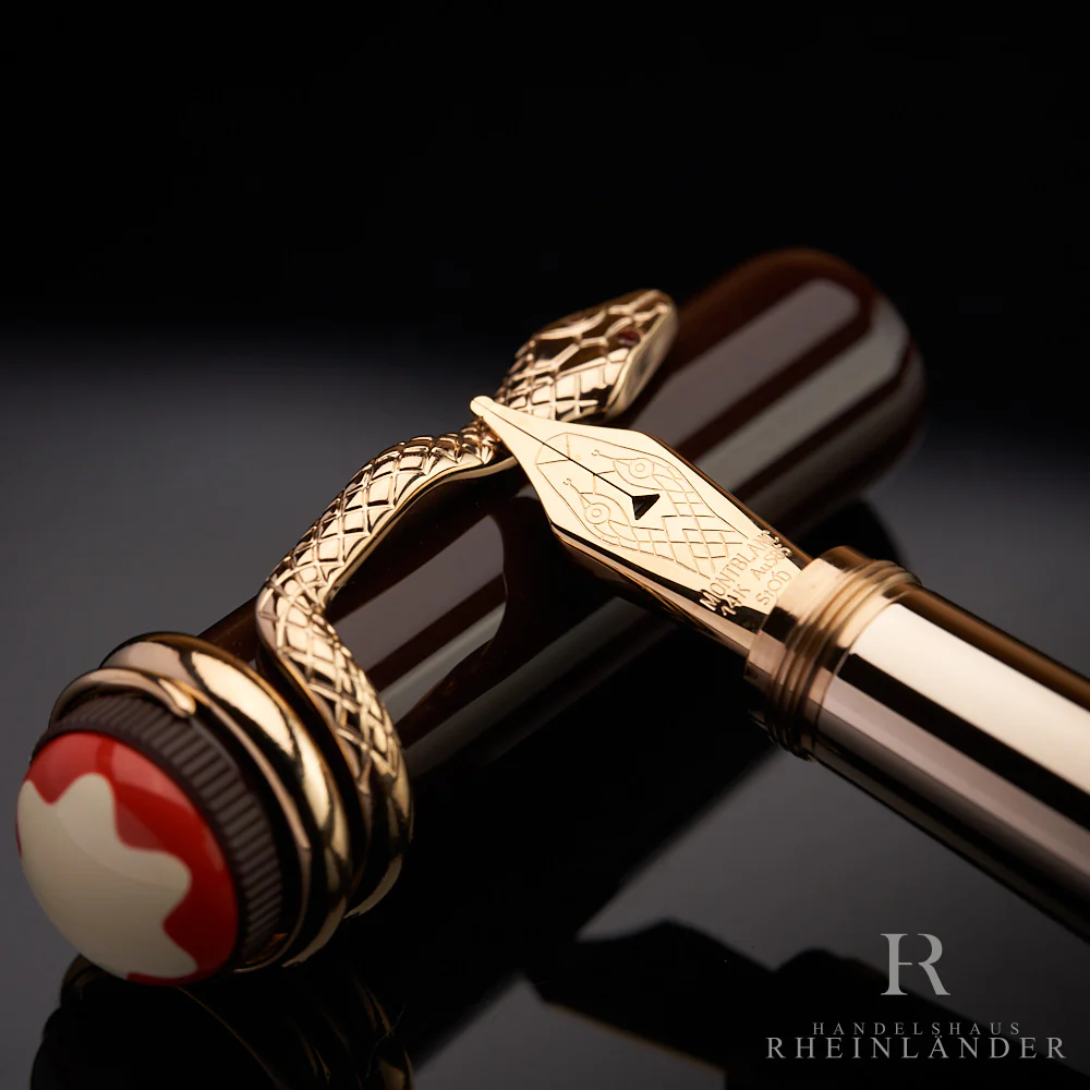 Montblanc Heritage Collection Rouge et Noir Tropic Brown Füller ID 116541 OVP - Image 5