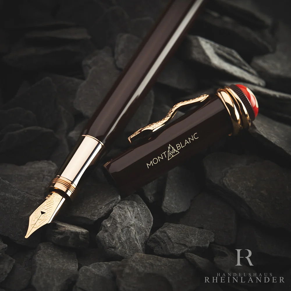 Montblanc Heritage Collection Rouge et Noir Tropic Brown Füller ID 116541 OVP - Image 6