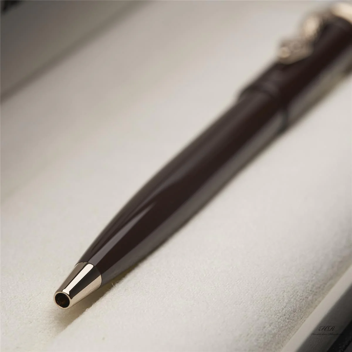 Montblanc Heritage Collection Rouge et Noir Tropic Brown Kuli ID 116553 mit OVP - Image 3