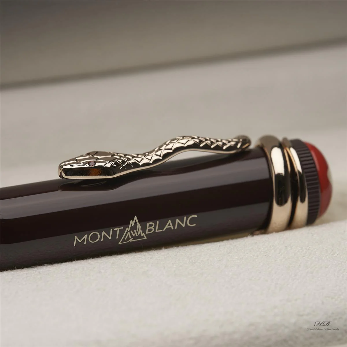 Montblanc Heritage Collection Rouge et Noir Tropic Brown Kuli ID 116553 mit OVP - Image 4
