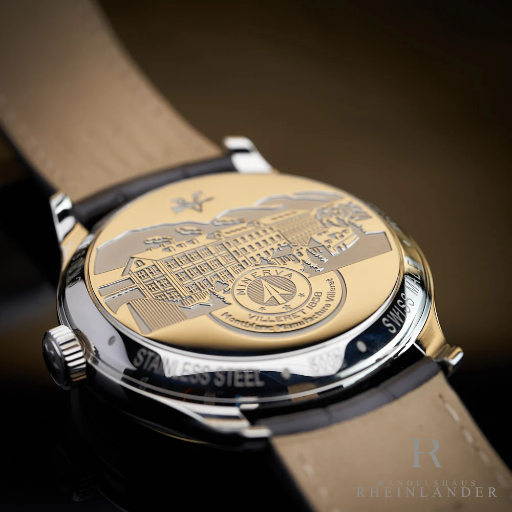 Montblanc Heritage Steel 39mm Automatic Day Date Dornschließe Armbanduhr 119947 - Image 8