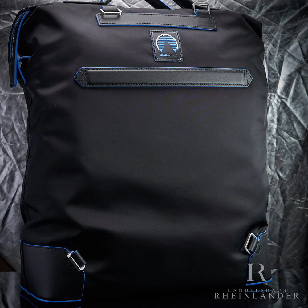 Montblanc Leather Goods Blue Spirit Tote Bag Novak Djokovic Backpack 129421 - Image 2