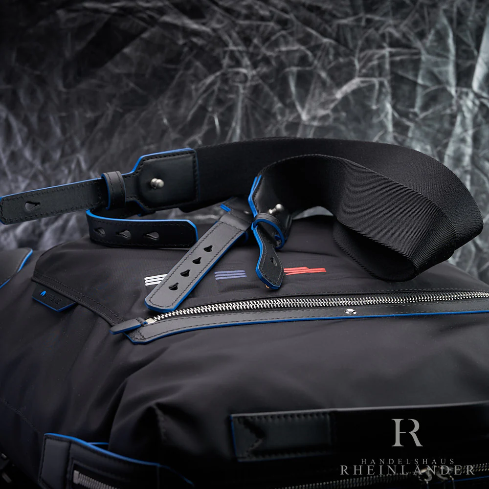 Montblanc Leather Goods Blue Spirit Tote Bag Novak Djokovic Backpack 129421 - Image 4