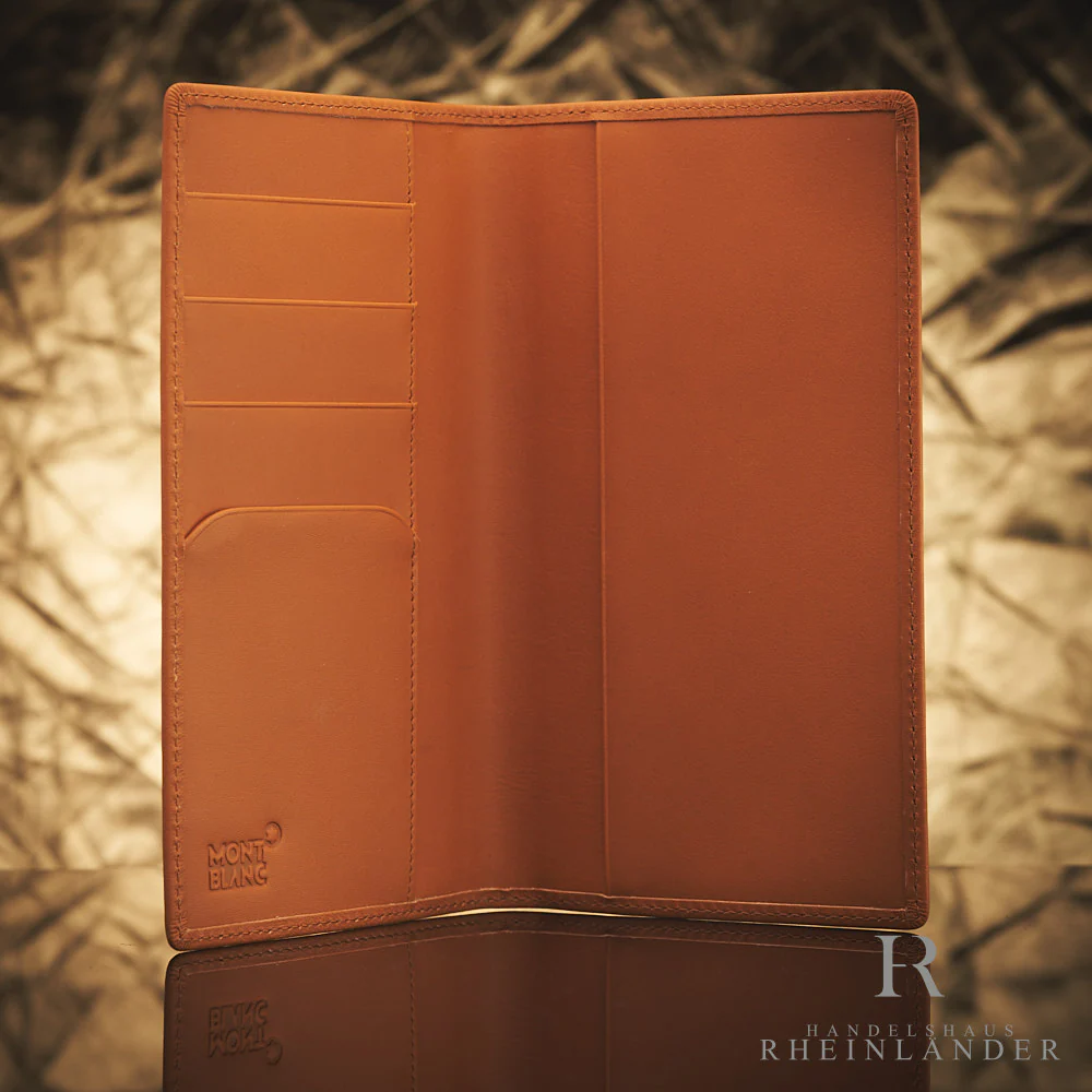 Montblanc Leather Goods Diaries & Notes Sellier Vertical Diary Natural 9514 ID - Image 4