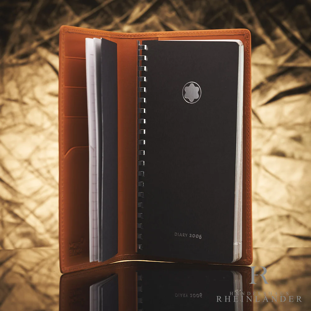 Montblanc Leather Goods Diaries & Notes Sellier Vertical Diary Natural 9514 ID - Image 5