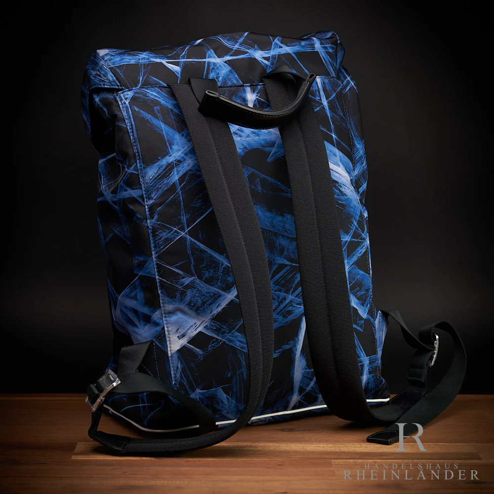 Montblanc Leather Goods Meisterstück Selection Glacier Backpack Blue 129736 ID - Image 2