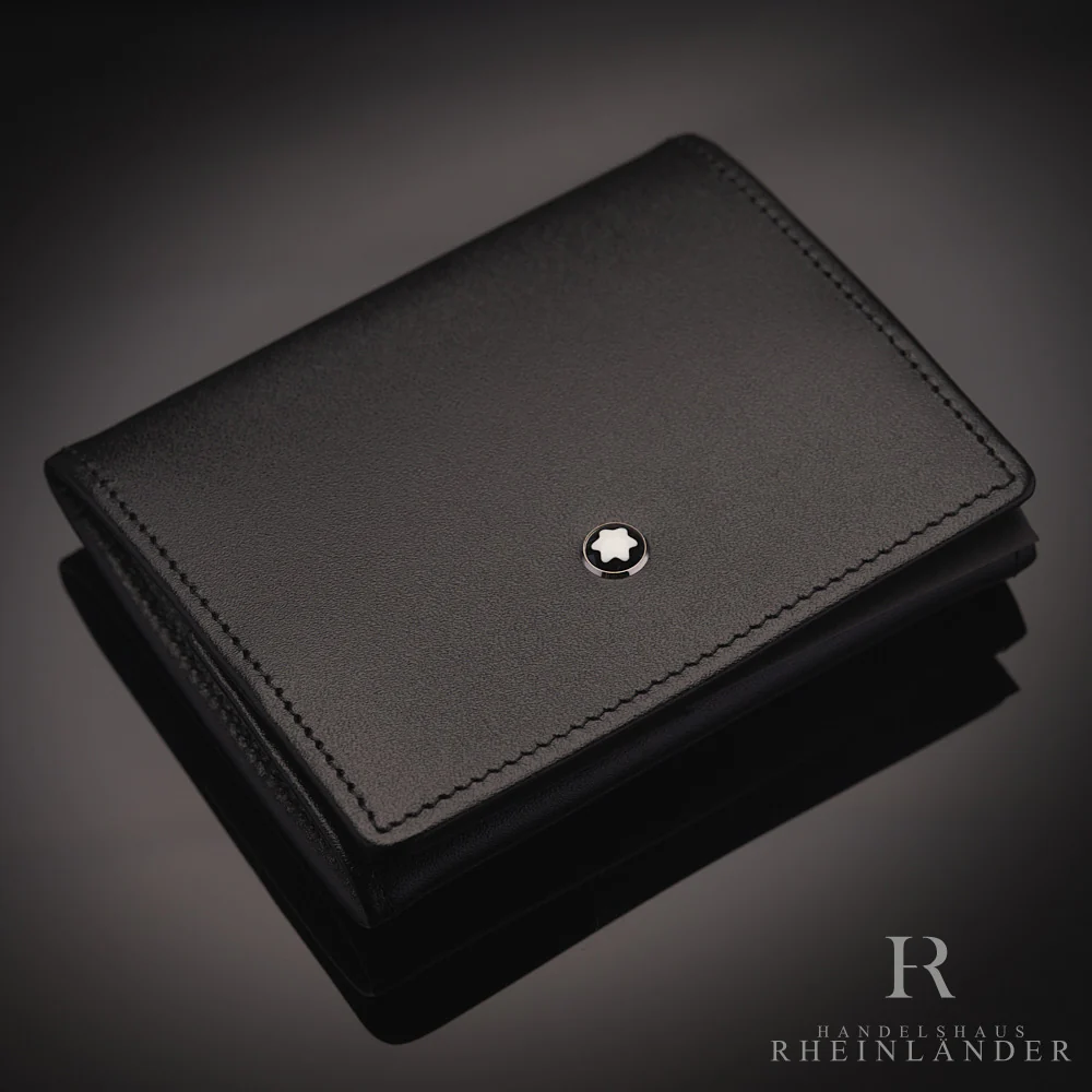 Montblanc Leather Goods Meisterstück Coin Case Black Portemonnaie ID 14877 OVP - Image 2