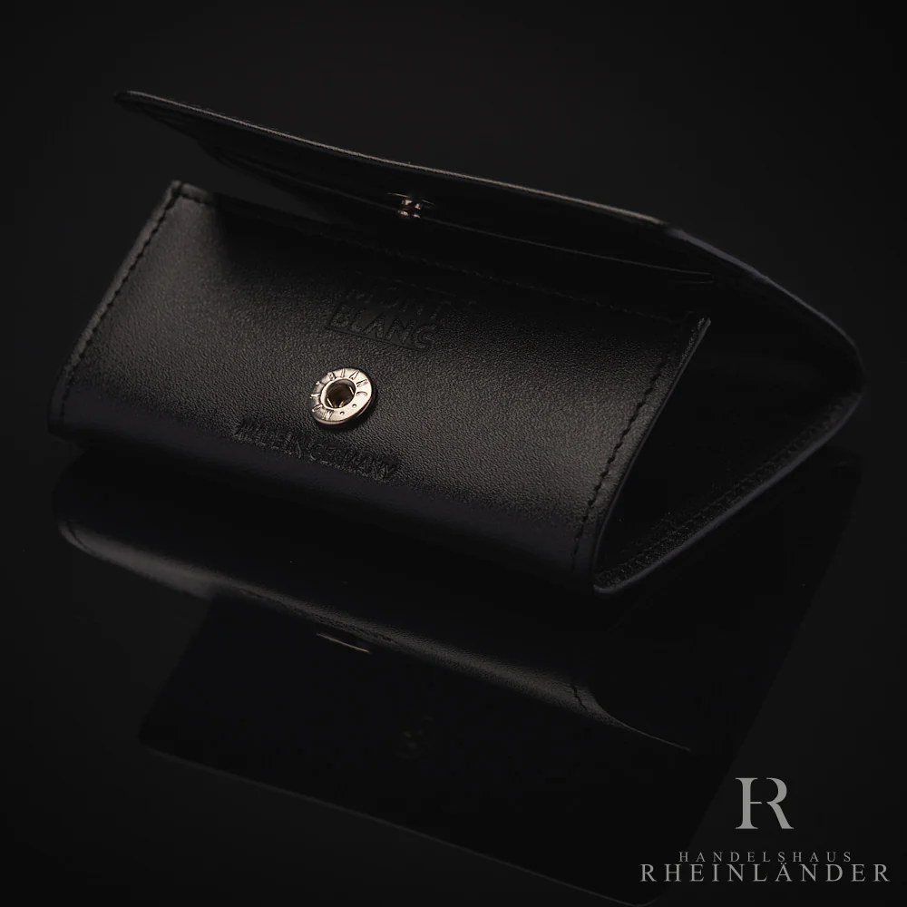 Montblanc Leather Goods Meisterstück Coin Case Black Portemonnaie ID 14877 OVP - Image 3