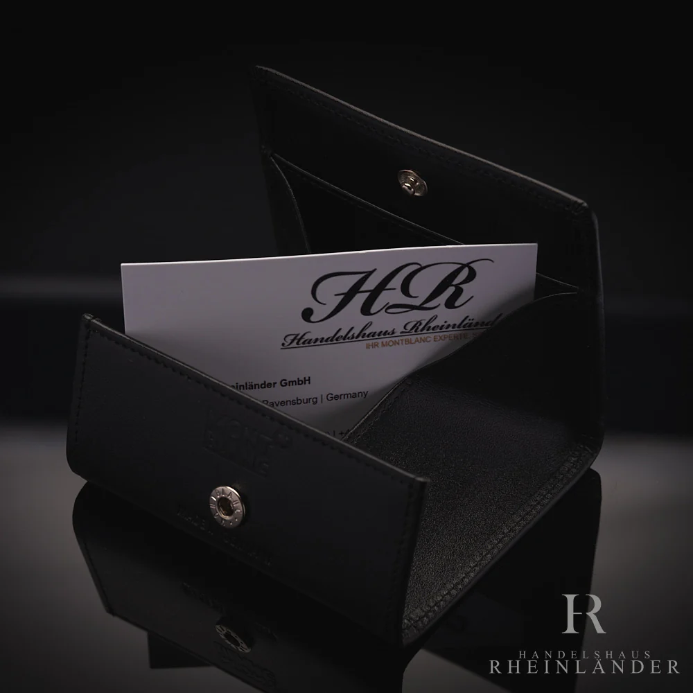Montblanc Leather Goods Meisterstück Coin Case Black Portemonnaie ID 14877 OVP - Image 4