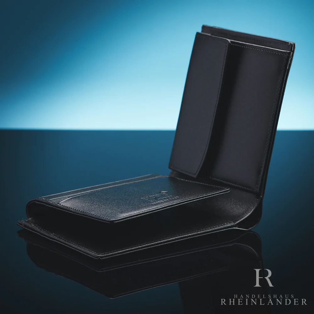 Montblanc Leather Goods Meisterstück Portmonnaie 10 CC Coin Case Black 5524 OVP - Image 4