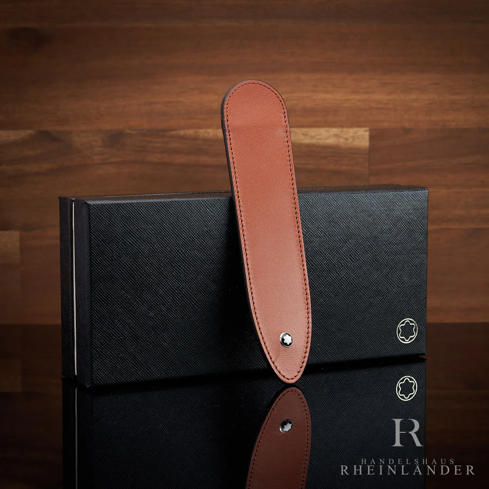 Montblanc Leather Goods Meisterstück Single Pen Sleeve Rust 198817 ID