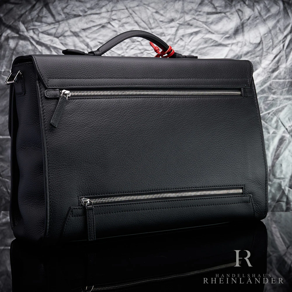 Montblanc Leather Goods Meisterstück Soft Grain Briefcase Single Gusset 114451 - Image 2