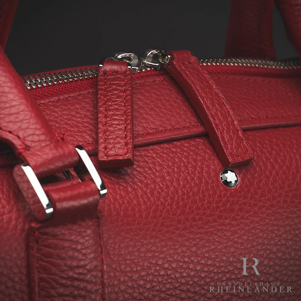 Montblanc Leather Goods Meisterstück Soft Grain Document Case Slim Red ID 116959 - Image 2