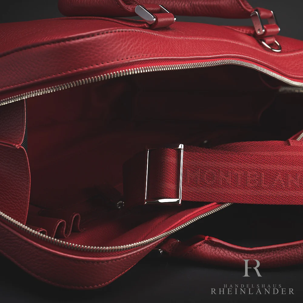 Montblanc Leather Goods Meisterstück Soft Grain Document Case Slim Red ID 116959 - Image 4