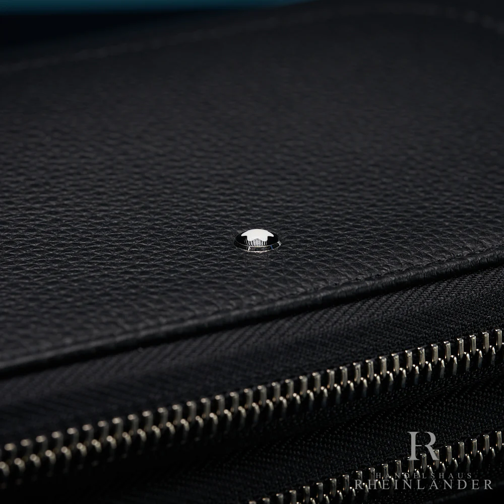 Montblanc Leather Goods Meisterstück Soft Grain Travel Companion Black ID 126249 - Image 3