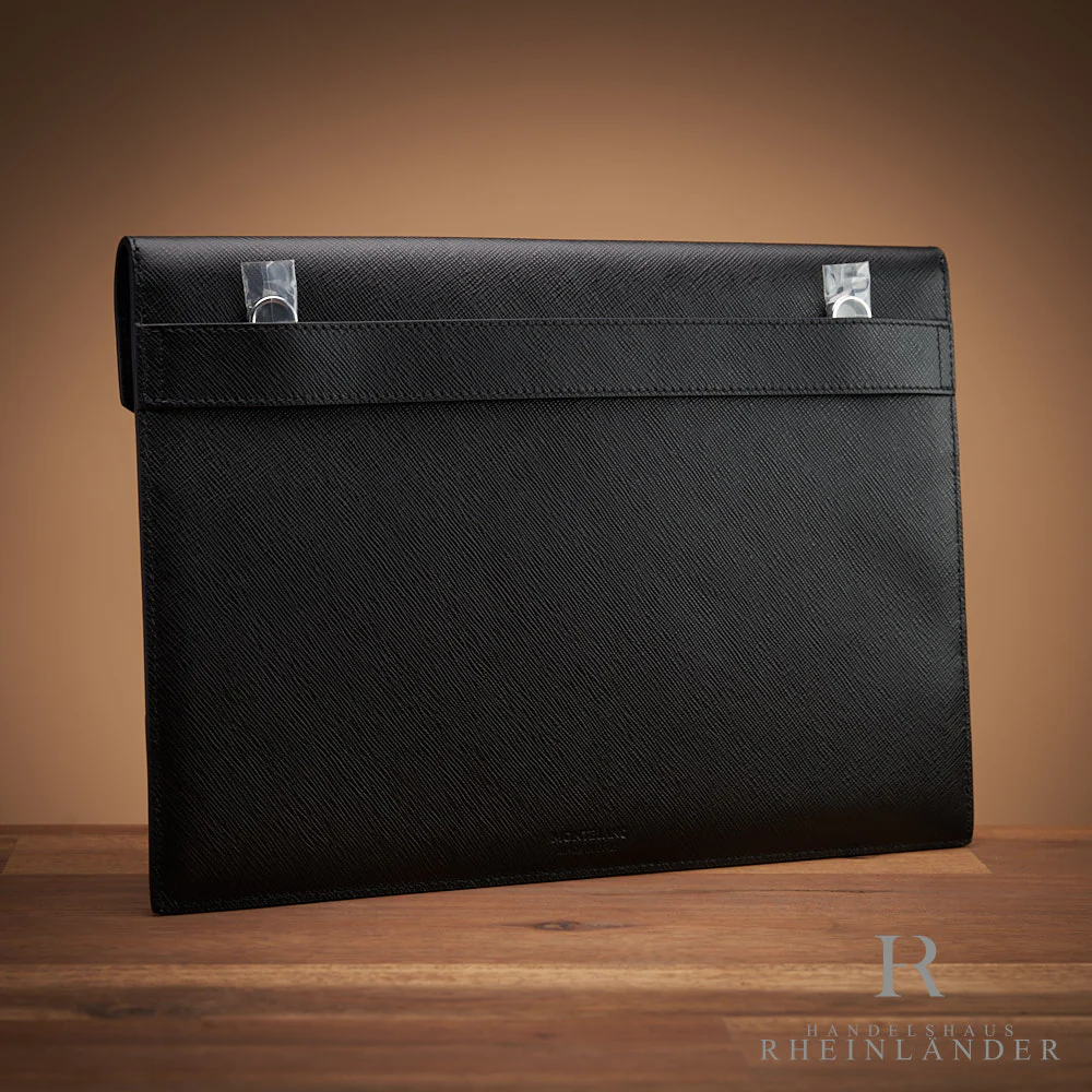 Montblanc Leather Goods Sartorial Envelope Pouch Small Black 130310 - Image 2
