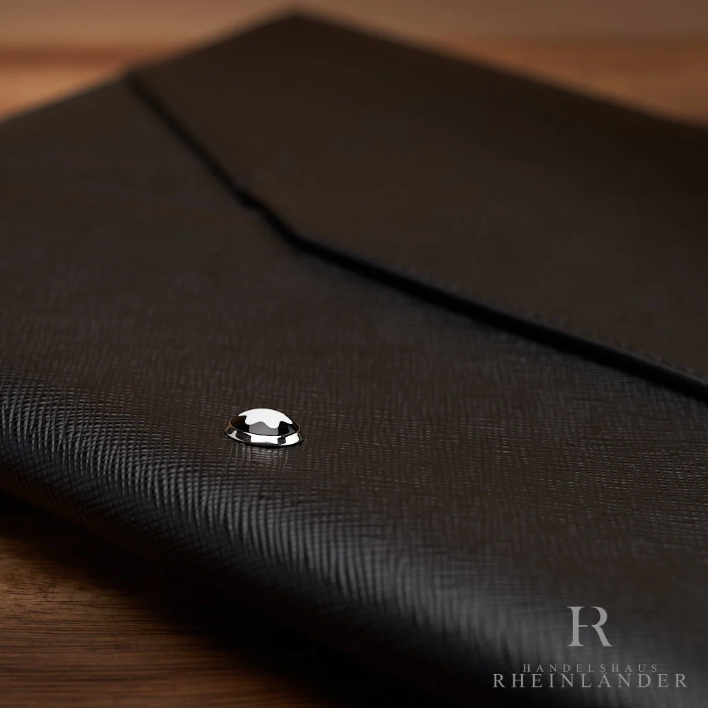 Montblanc Leather Goods Sartorial Envelope Pouch Small Black 130310 - Image 3