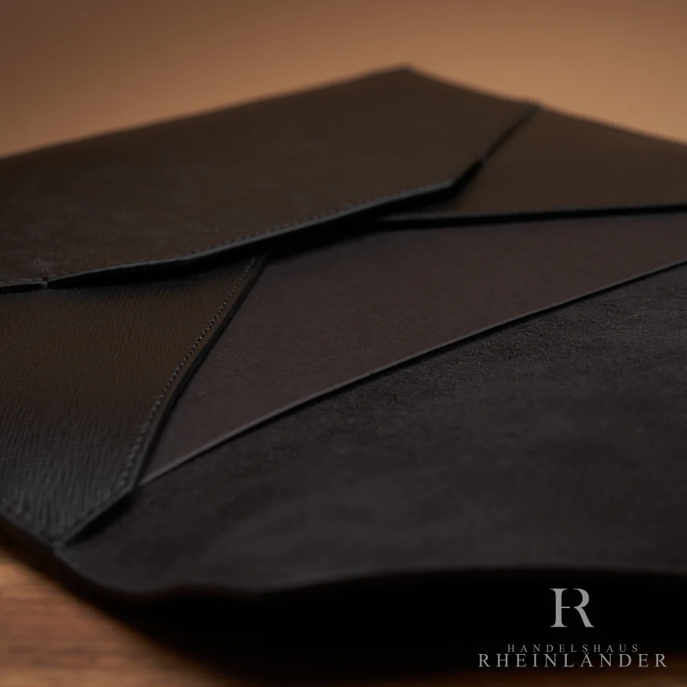 Montblanc Leather Goods Sartorial Envelope Pouch Small Black 130310 - Image 4