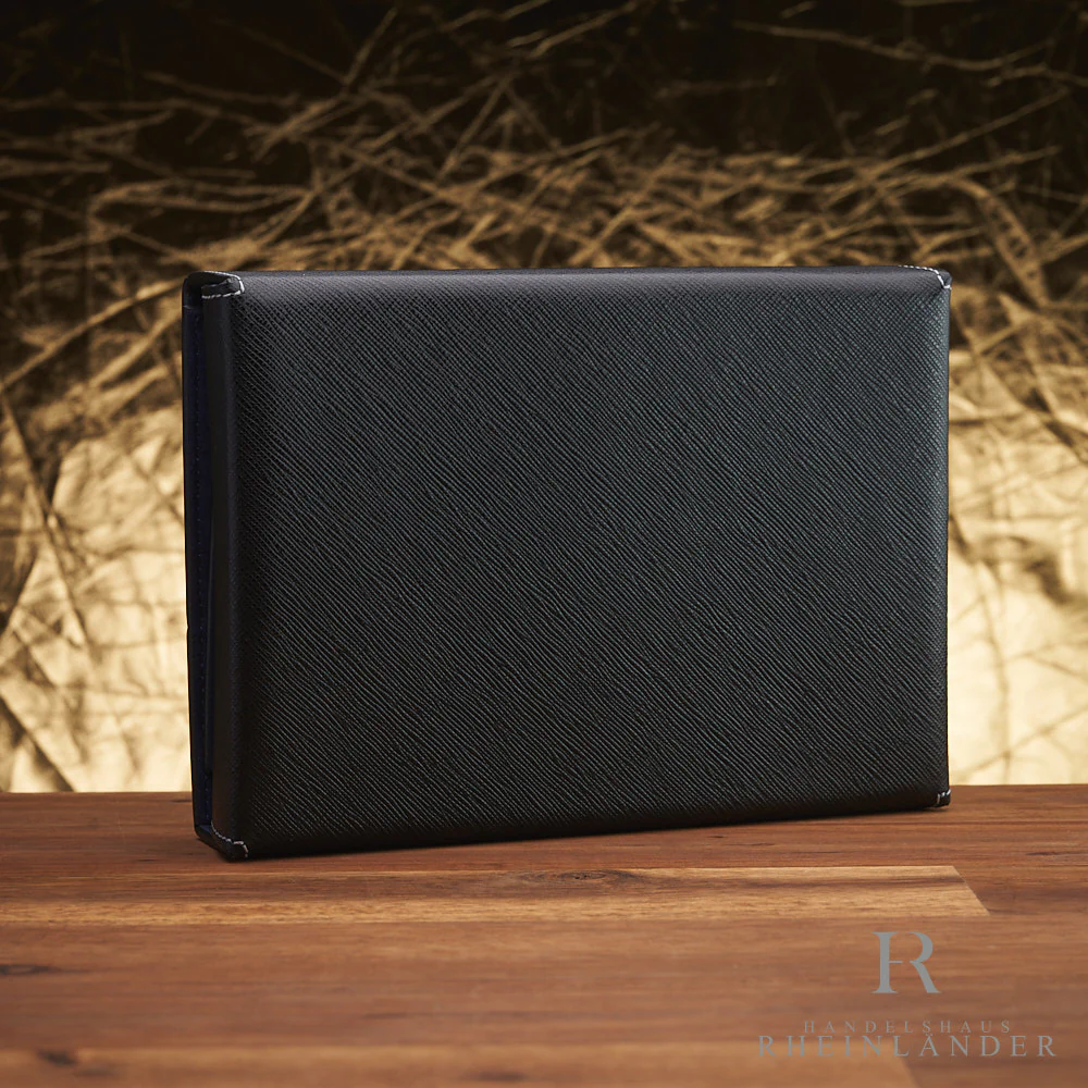 Montblanc  Leather Goods Travel Etui 8 Pens Collectors Box Black Blue ID 133156 - Image 2