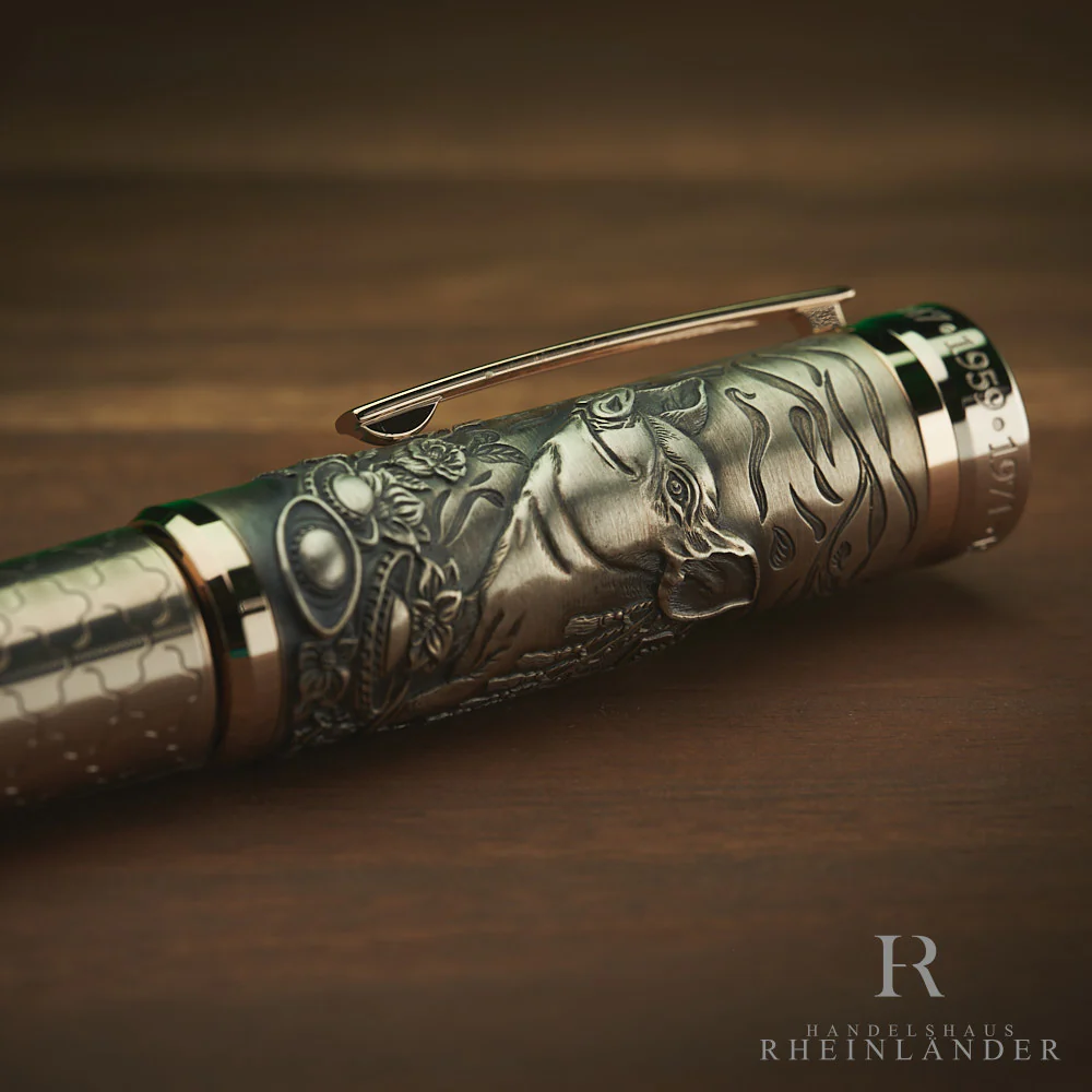 Montblanc Legend of Zodiacs The Pig Limited Edition 512 Fountain Pen ID 117307 - Image 4