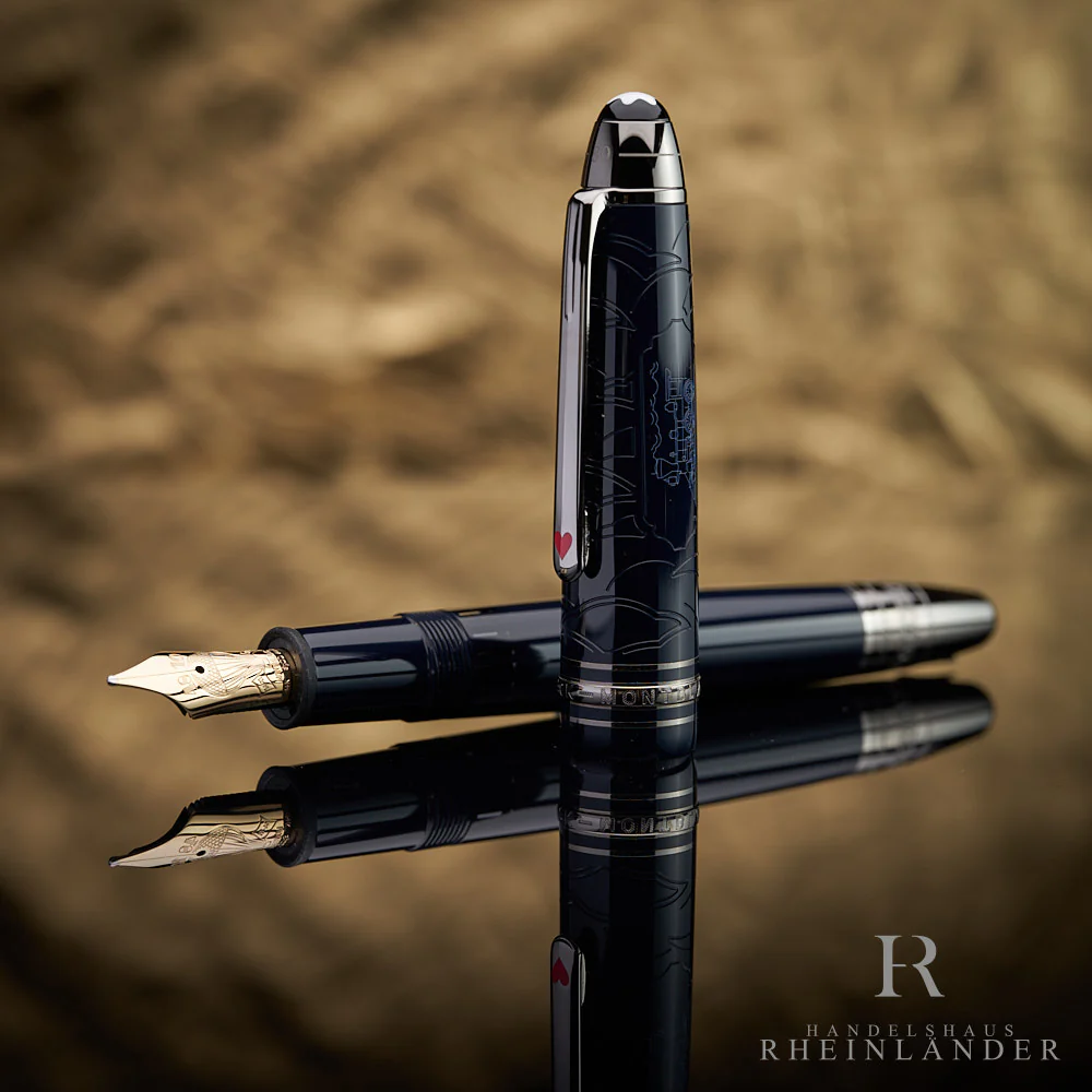 Montblanc LeGrand Resin Around the World in 80 Days Year 3 Füller ID 132875 - Image 2