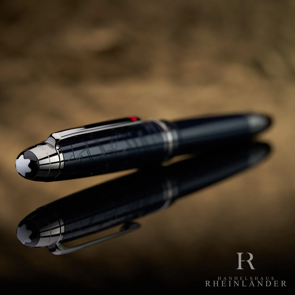 Montblanc LeGrand Resin Around the World in 80 Days Year 3 Füller ID 132875 - Image 3