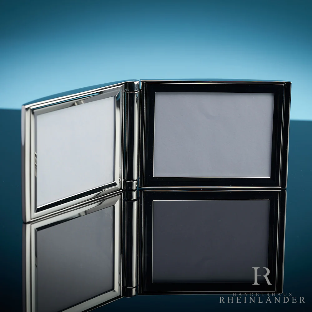 Montblanc Lifestyle Accessories Stainless Steel Double Picture Frame Fotorahmen - Image 2