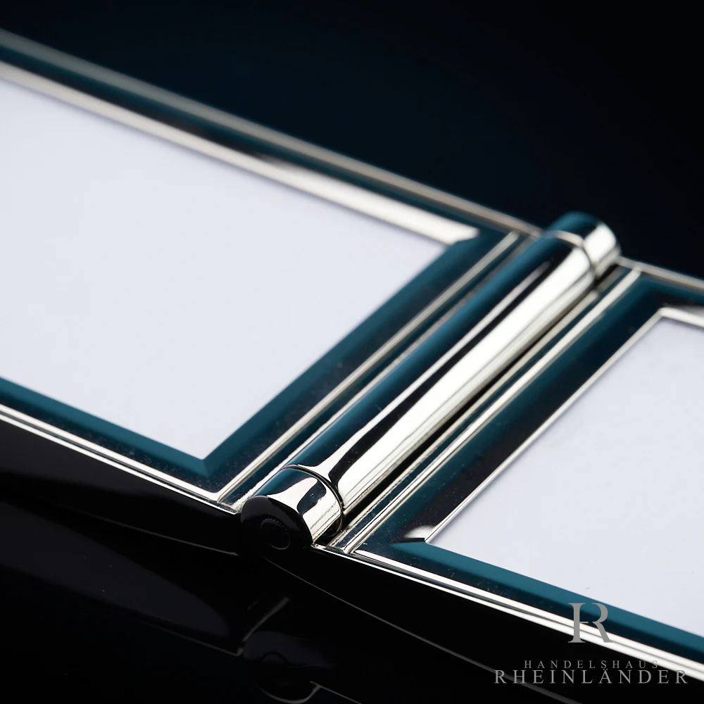 Montblanc Lifestyle Accessories Stainless Steel Double Picture Frame Fotorahmen - Image 3