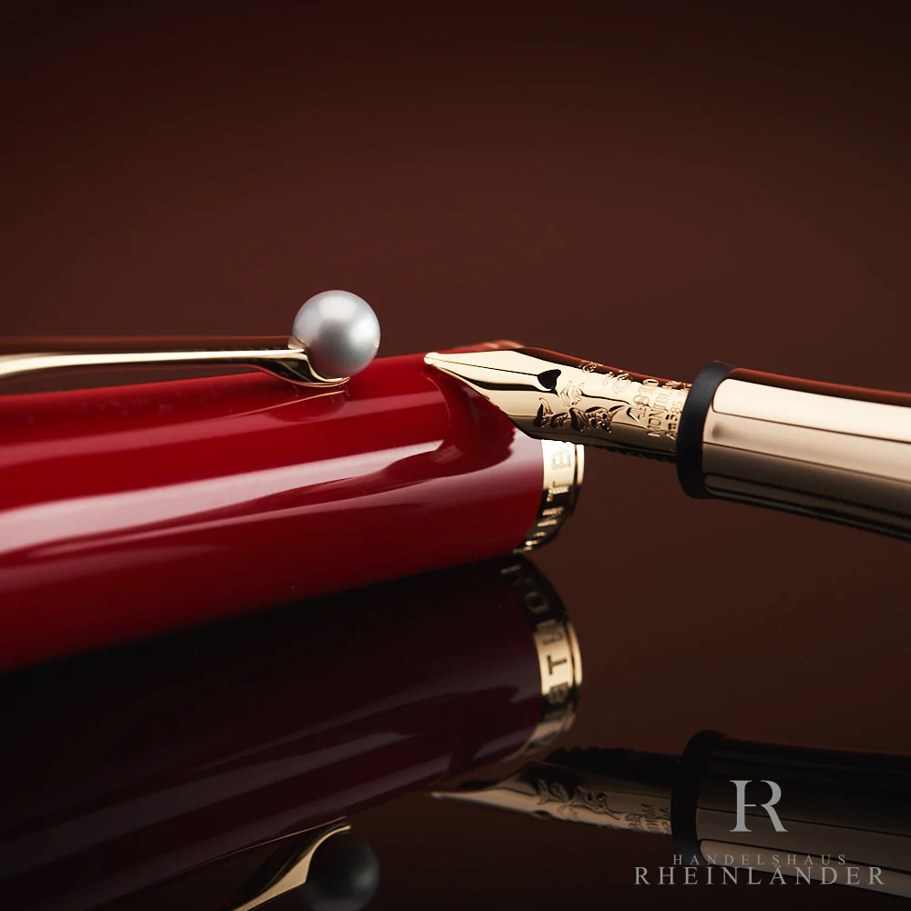 Montblanc Muses Marilyn Monroe SE Red Füllfederhalter ID 132116-116066 - Image 6