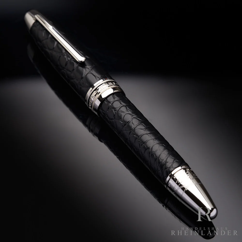 Montblanc Great Masters Special Edition Alligator Leather Fountain Pen ID 119691 - Image 2