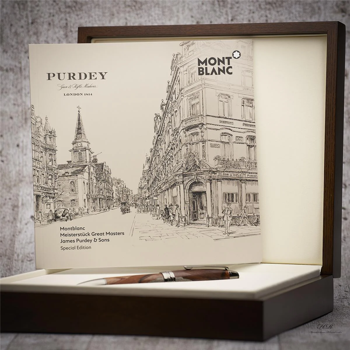 Montblanc Meisterstück Great Masters James Purdey and Sons Rollerball ID 118105