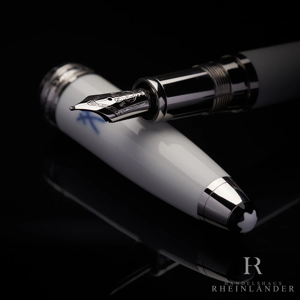 Montblanc Masters for Meisterstück aus Meissen Porcelain Füller ID 106071 OVP - Image 6