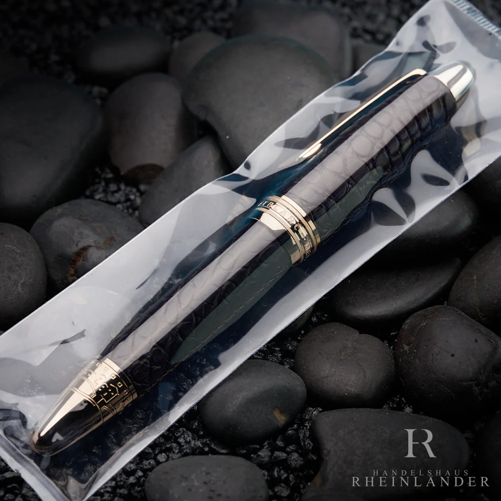 Montblanc Great Masters Special Edition Alligator Rollerball Pen Brown ID 119694 - Image 2