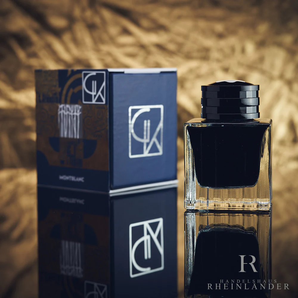 Montblanc Masters of Art Gustav Klimt Ink Tinte 50ml Blue 132938 ID
