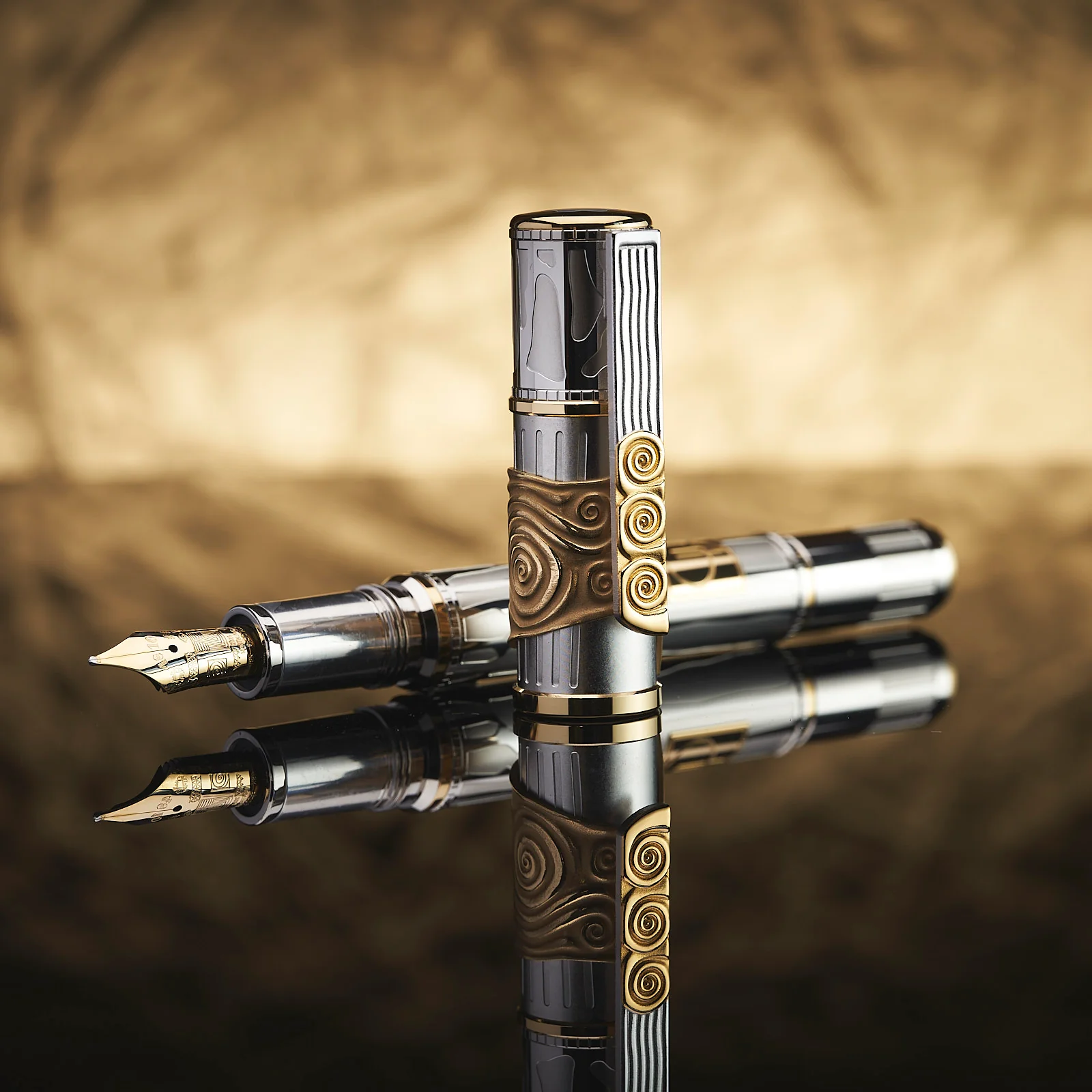 Montblanc Masters of Art Homage to Gustav Klimt 888 Fountain Pen ID 130227 - Image 3