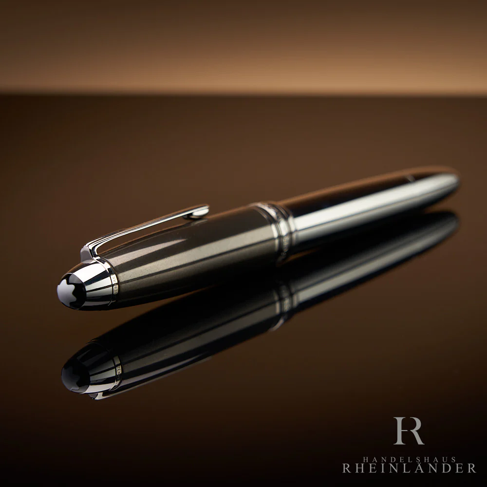Montblanc Meisterstück Solitaire LeGrand Hematite 146 Fountain Pen ID 23246 OVP - Image 4