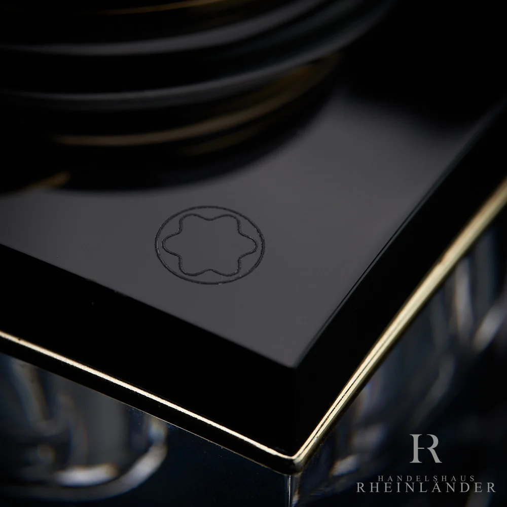 Montblanc Meisterstück Life Style Line Tintenfass Ink Well Bergkristall ID 13921 - Image 3