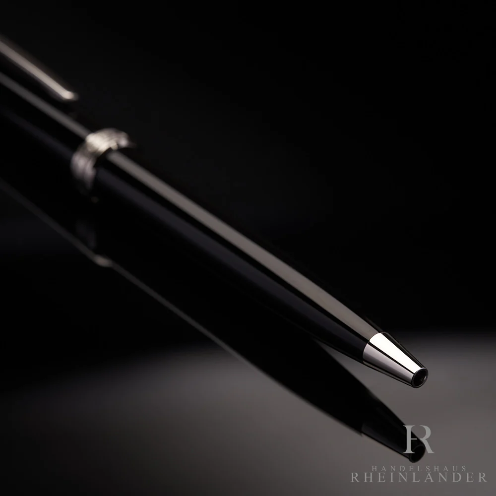 Montblanc Meisterstück Pix Collection Platinum Line Kugelschreiber Black ID 132495-114797 - Image 9