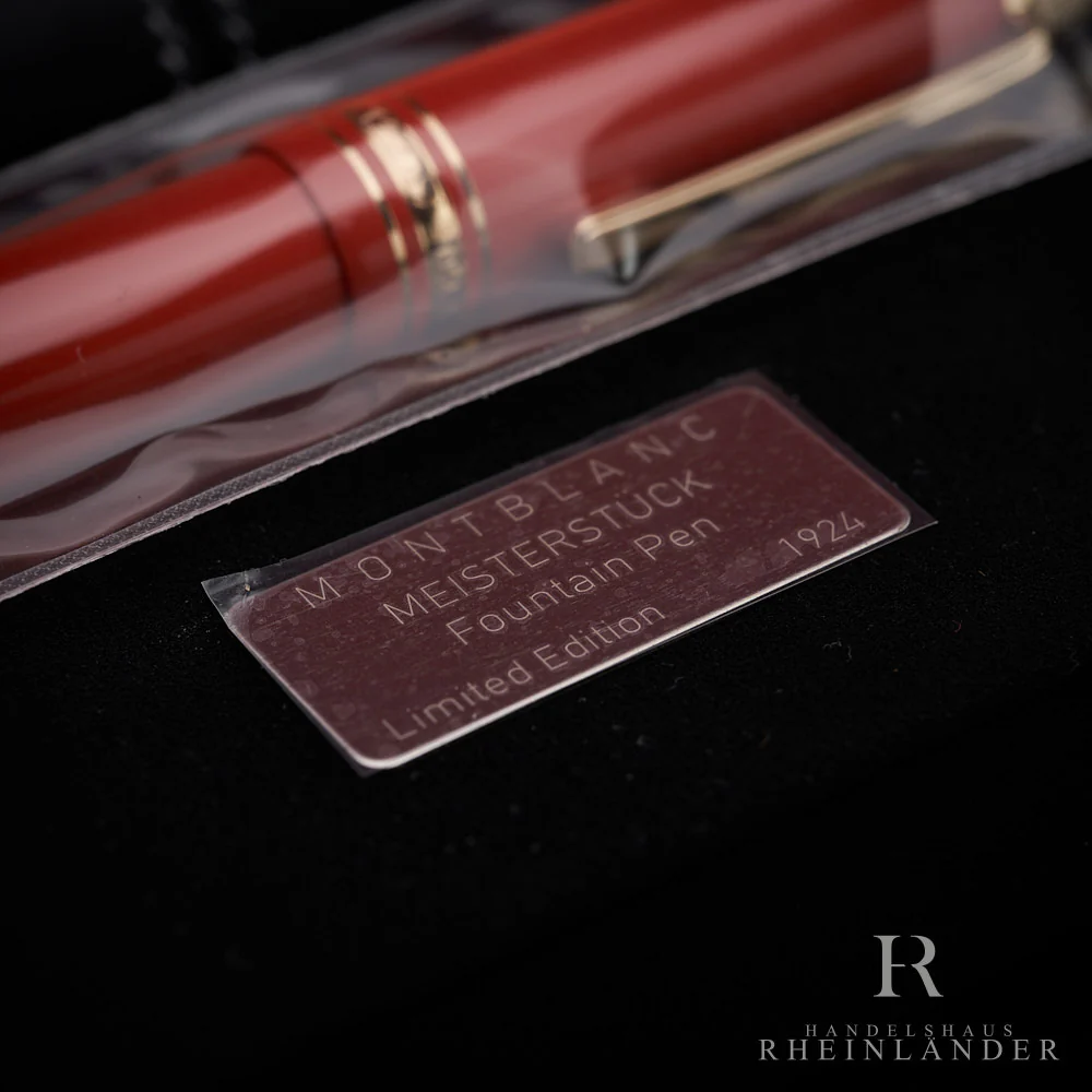 Montblanc Meisterstück Traveller Limited Edition 1924 Fountain Pen Set ID 130327 - Image 3
