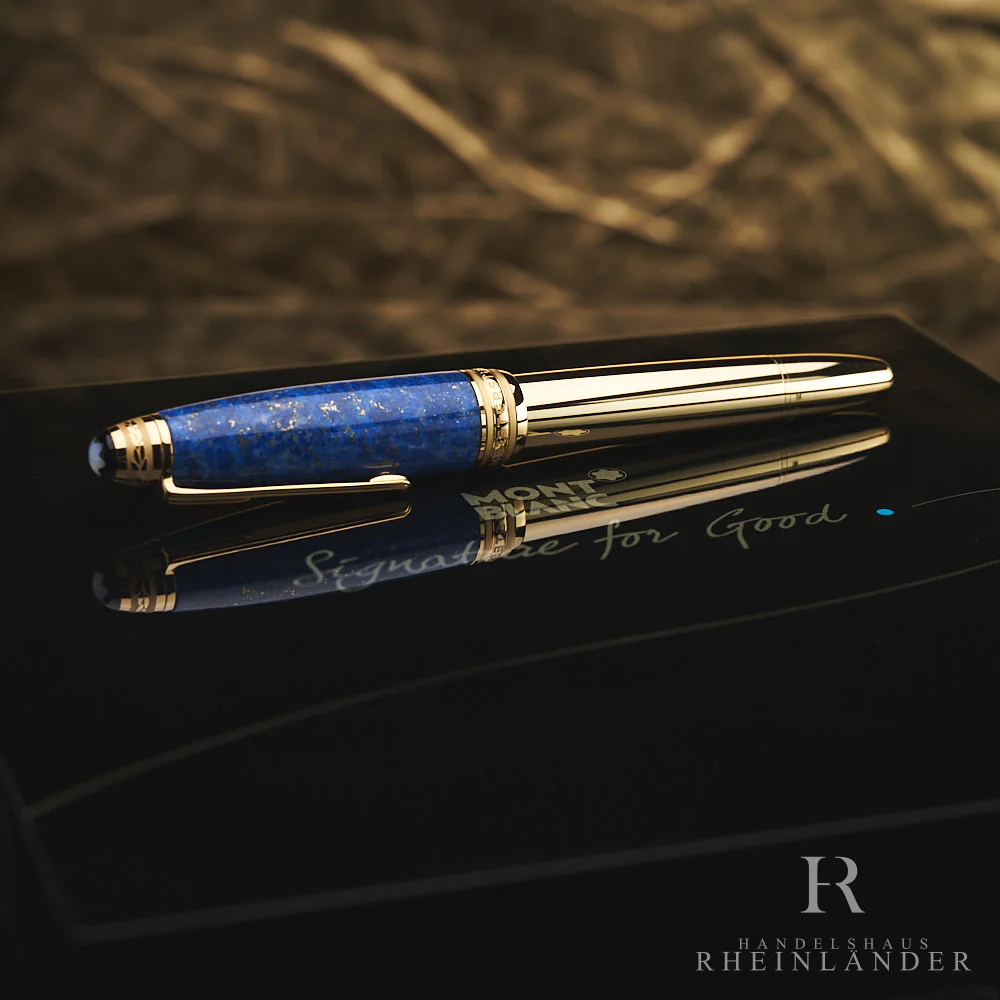 Montblanc Meisterstück UNICEF Limited Edition 100 Gelbgold Fountain Pen ID 105682 - Image 2