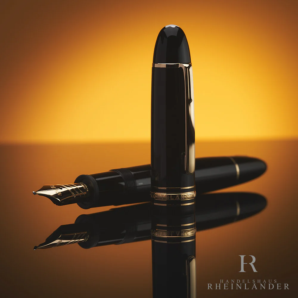 Montblanc Meisterstück 149 Calligraphy Curved Nib Fountain Pen ID 132147-129275 - Image 4