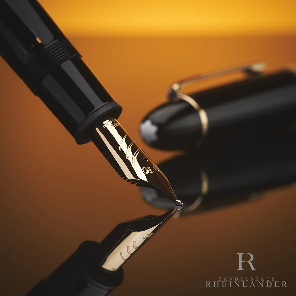 Montblanc Meisterstück 149 Calligraphy Curved Nib Fountain Pen ID 132147-129275 - Image 9